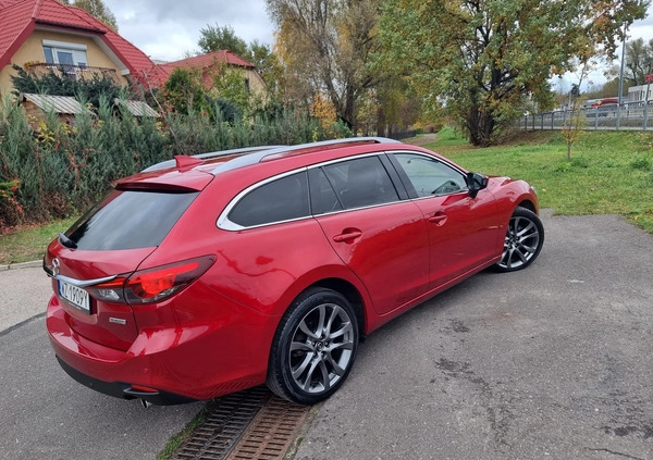 Mazda 6 cena 59900 przebieg: 188000, rok produkcji 2015 z Pruszków małe 631